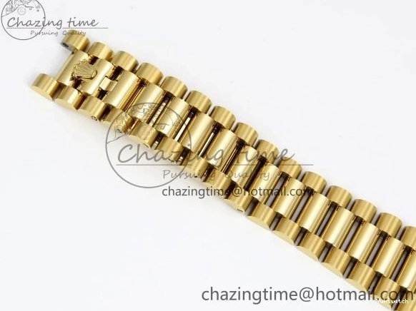 Dial 36 Green Edition YG Bracelet RAF YG Best on A2836 1:1 Date Stone Day Roman 0215